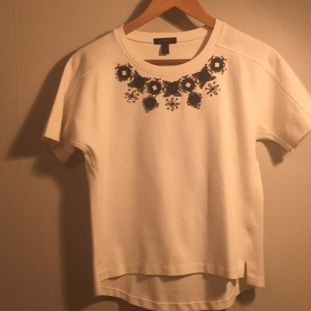 J.Crew Embellished T